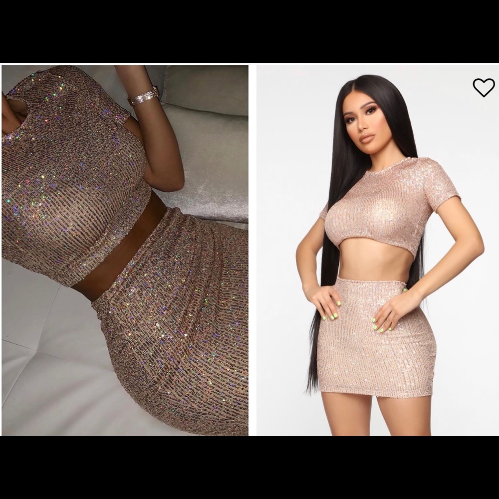 Fashion Nova Born to Sparkle Set ✨